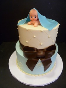 Quilted-baby-shower-cake-for-boy